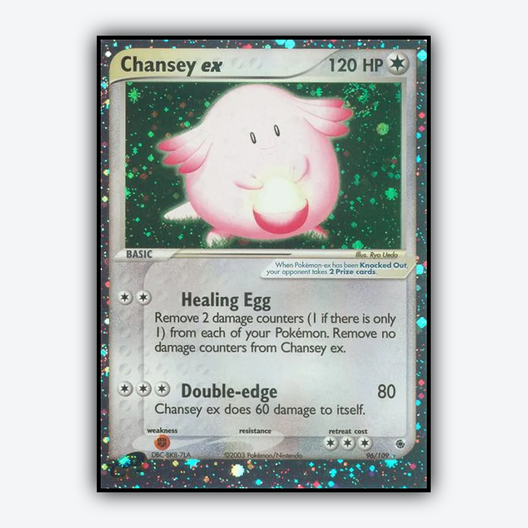 Chansey ex 096/109 - Ruby & Sapphire Set - Card Rug
