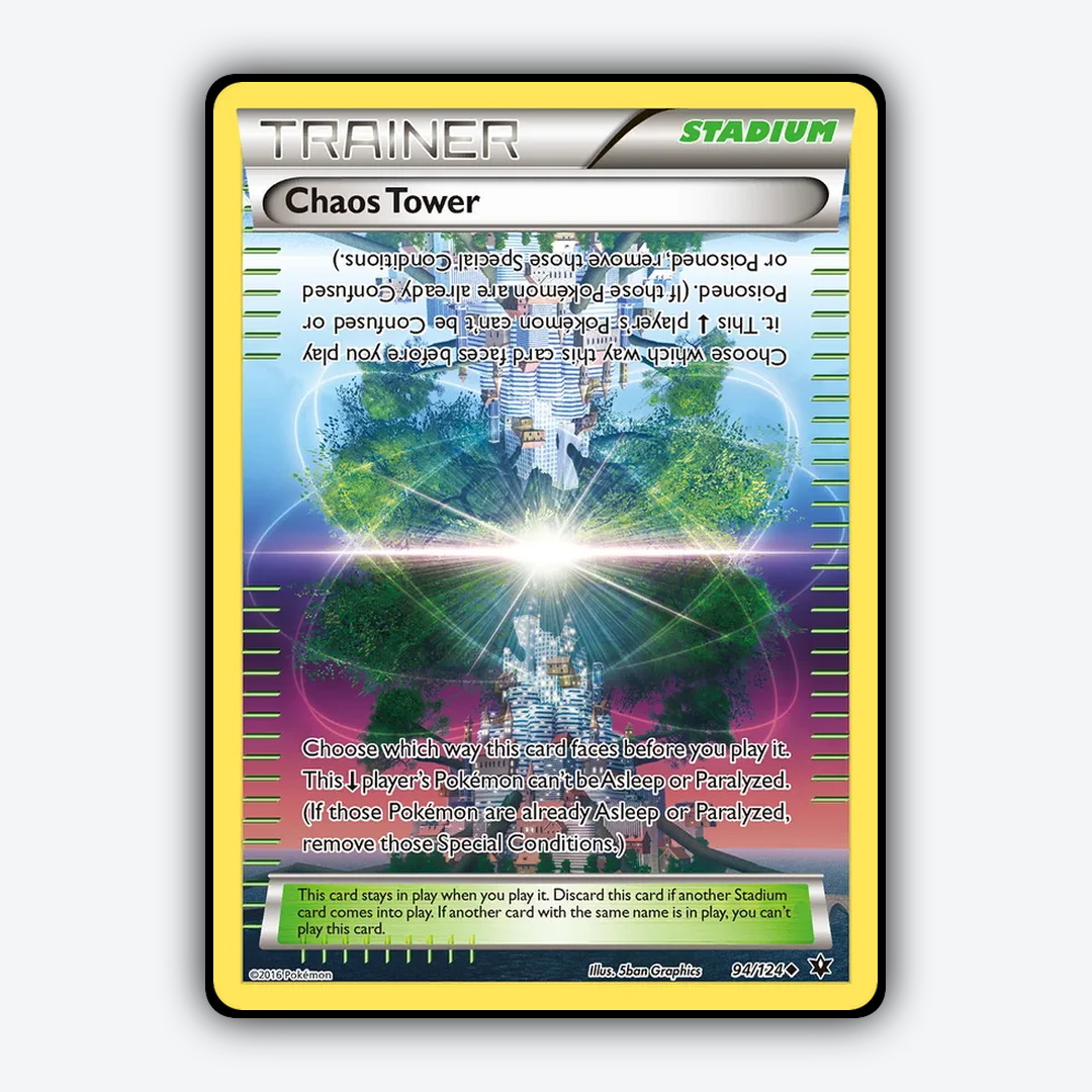 Chaos Tower 094/124 - Fates Collide Set - Card Rug