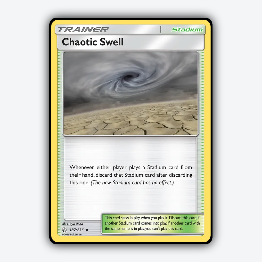 Chaotic Swell 187/236 - Cosmic Eclipse Set - Card Rug