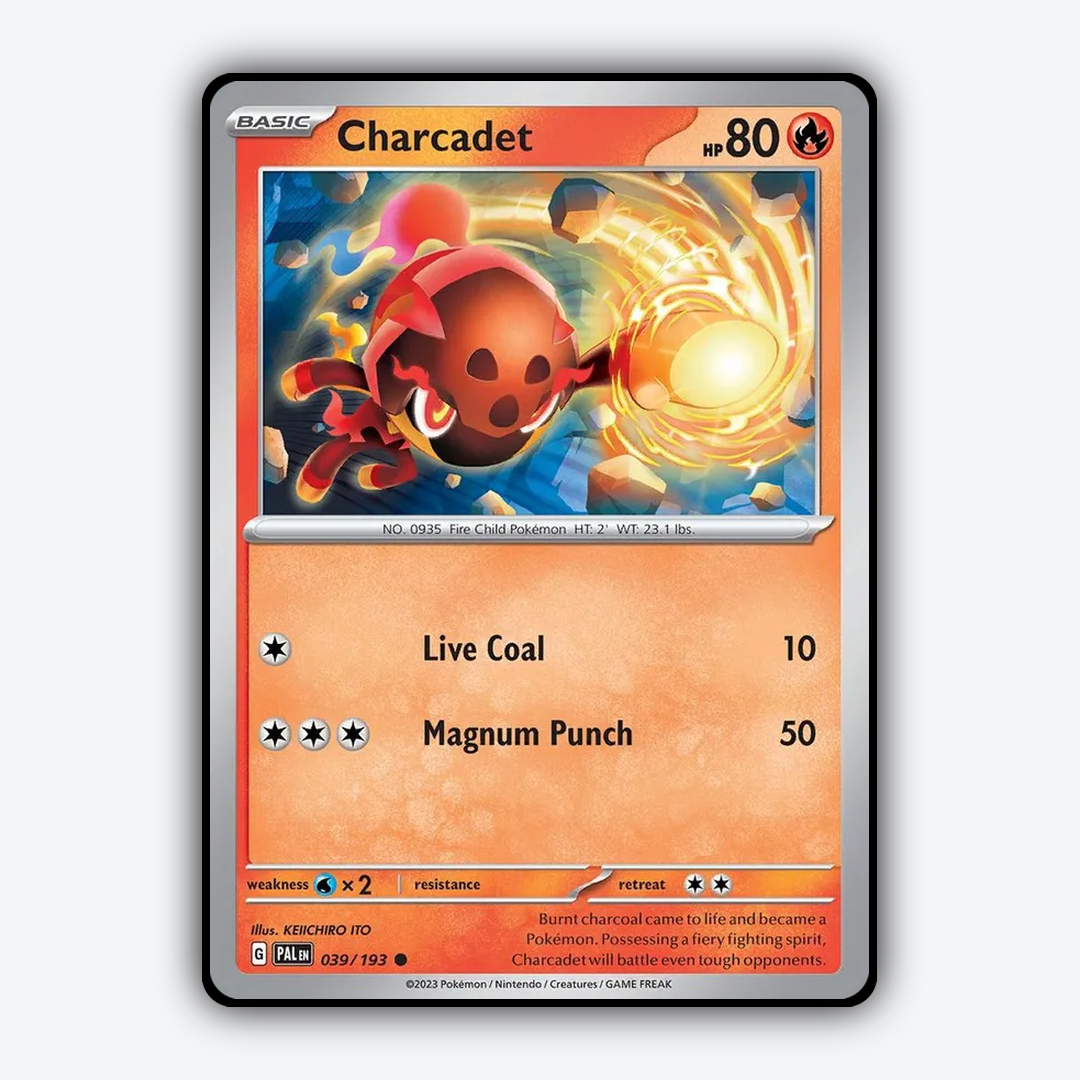 Charcadet 039/193 - Paldea Evolved Set - Card Rug