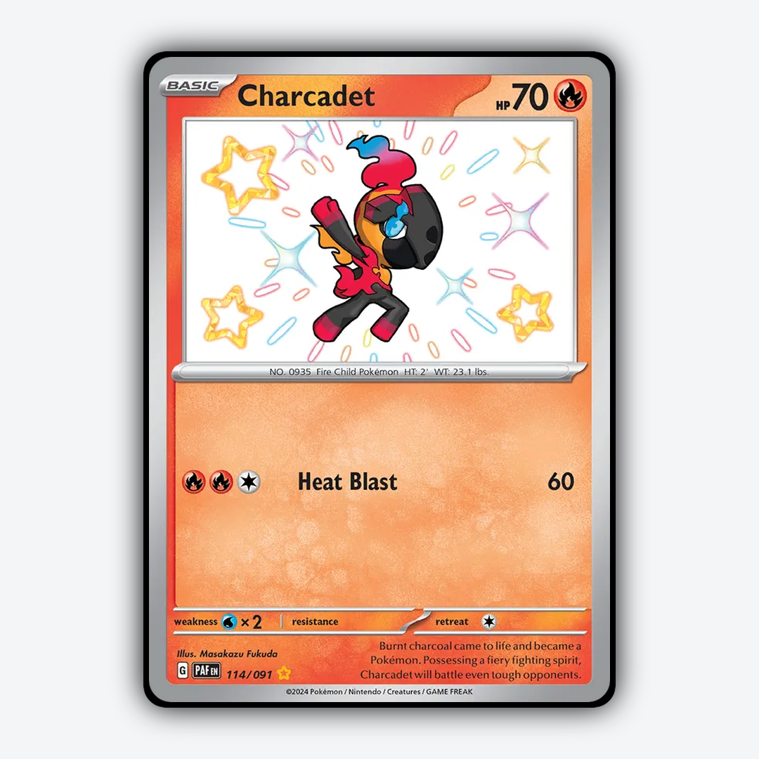 Charcadet #114 - Paldean Fates Set - Card Rug