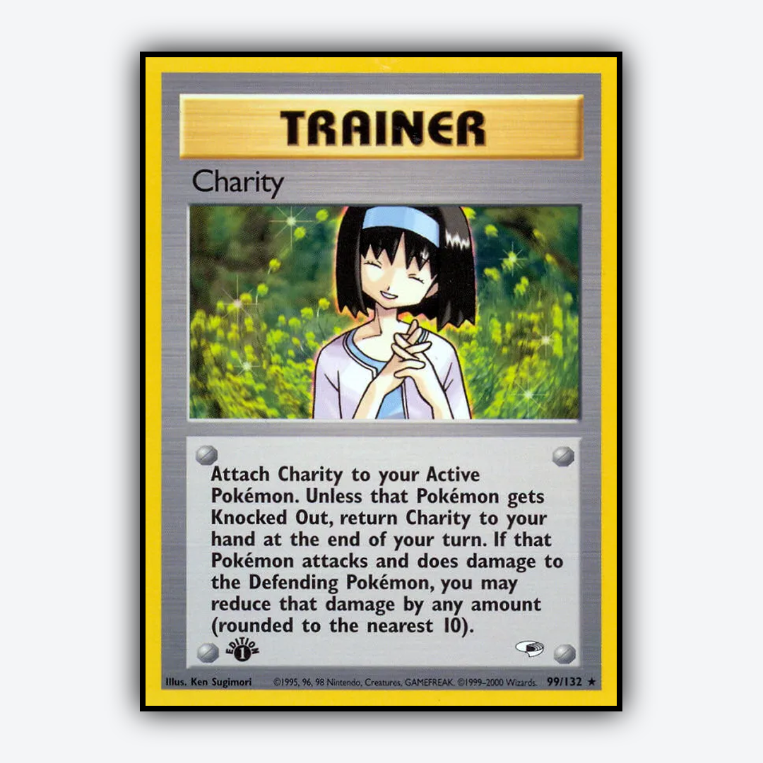 Charity 099/132 - Gym Heroes Set - Card Rug