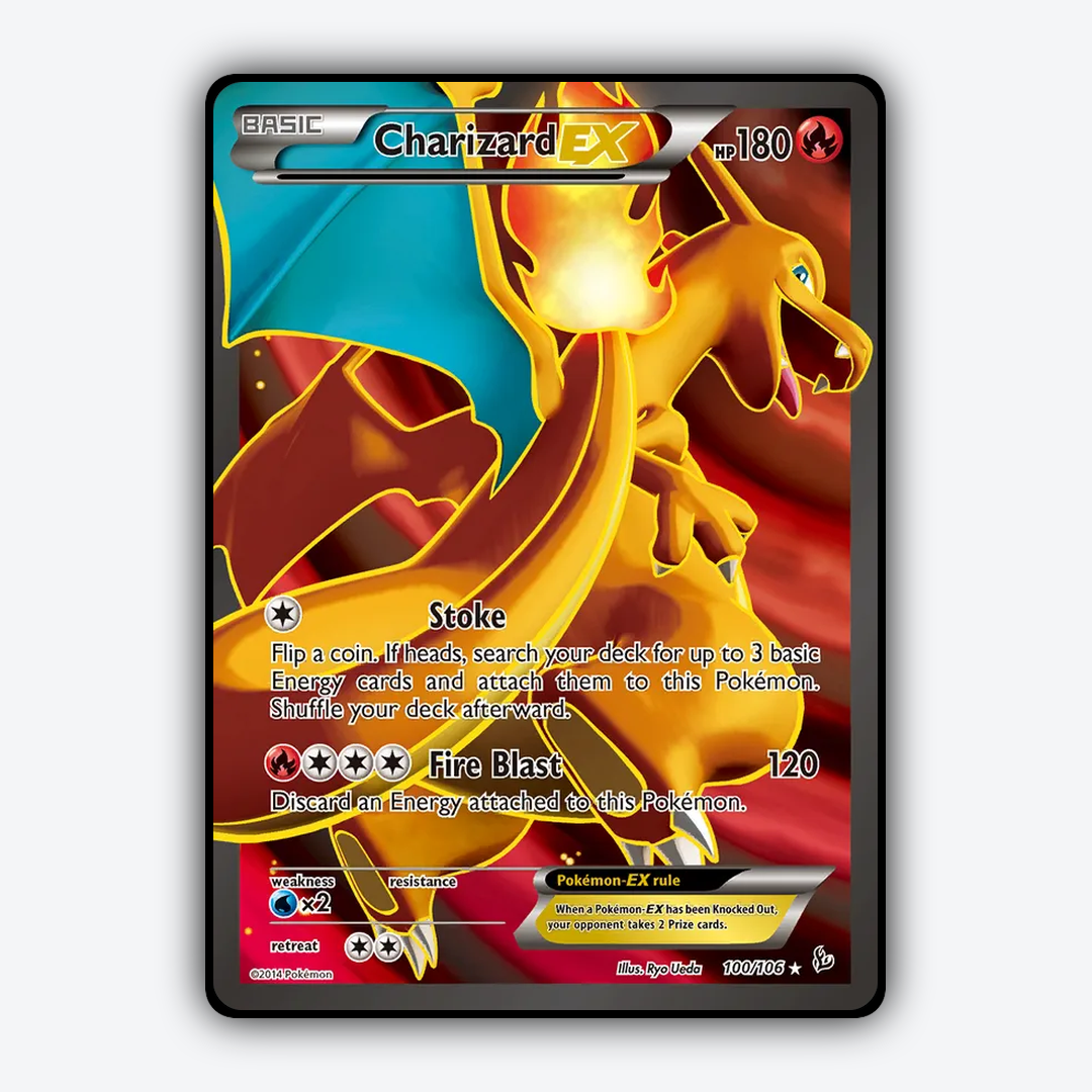 Charizard-EX 100/106 - Flashfire Set - Card Rug