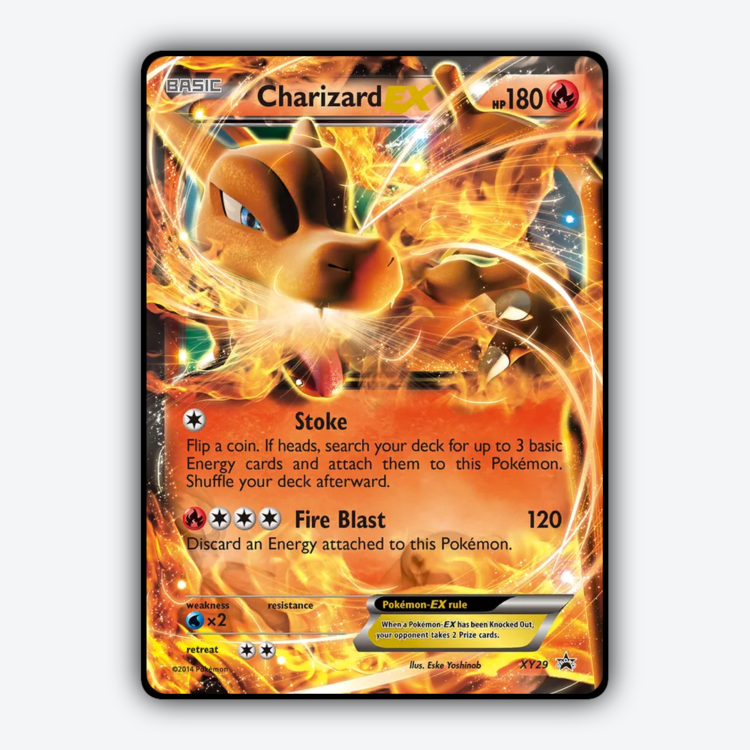 Charizard-EX #29 - XY Black Star Promos Set - Card Rug
