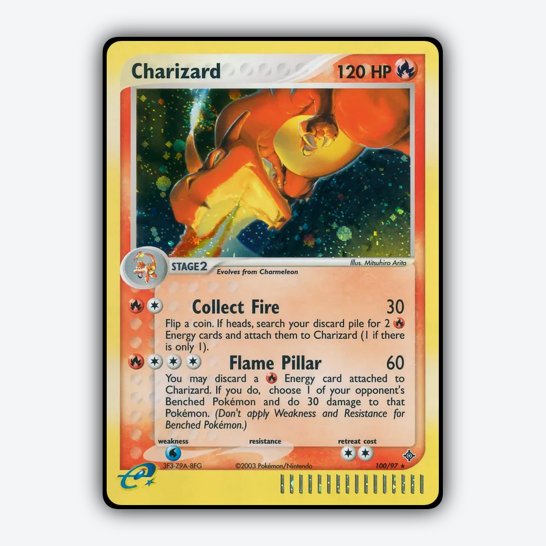 Charizard 100/97 - Dragon Set - Card Rug