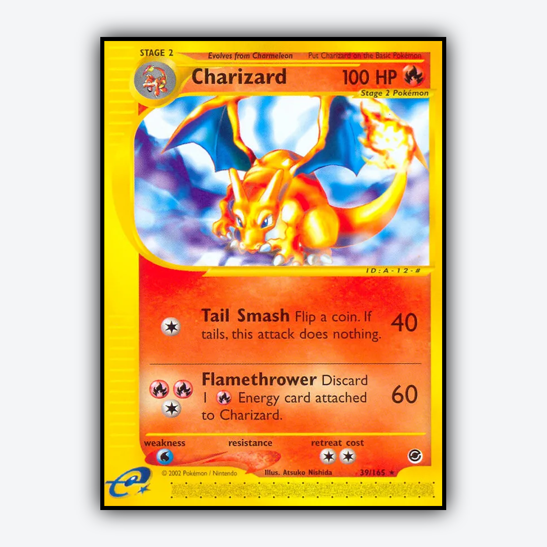 Charizard 039/165 - Expedition Base Set - Card Rug