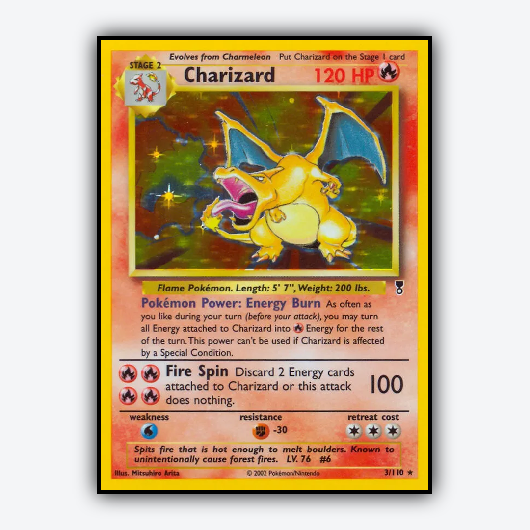 Charizard 003/110 - Legendary Collection Set - Card Rug