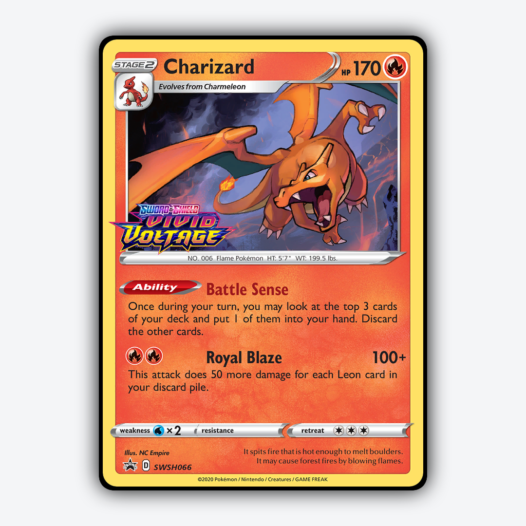 Charizard #66 - SWSH Black Star Promos Set - Card Rug