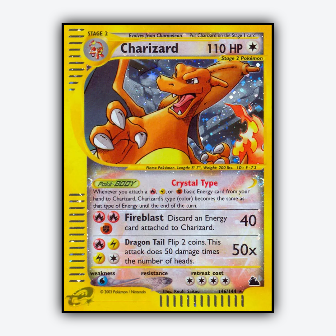 Charizard 146/144 - Skyridge Set - Card Rug