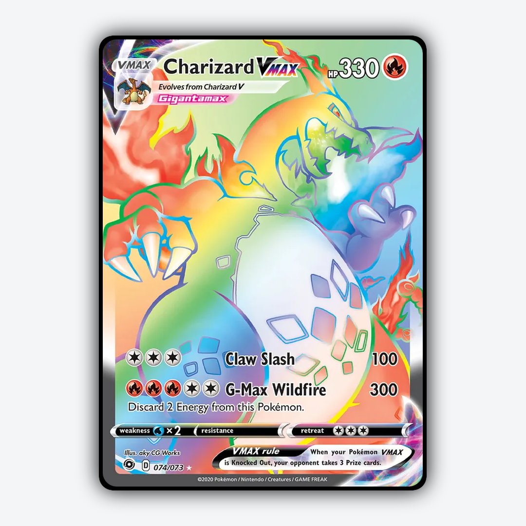 Charizard VMAX 074/73 - Champion's Path Set - Card Rug