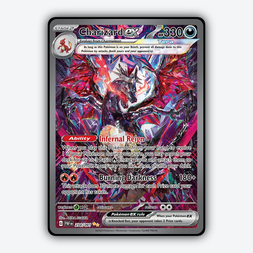 Charizard ex #234 - Paldean Fates Set - Card Rug