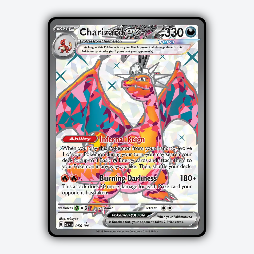 Charizard ex #56 - Scarlet & Violet Black Star Promos Set - Card Rug