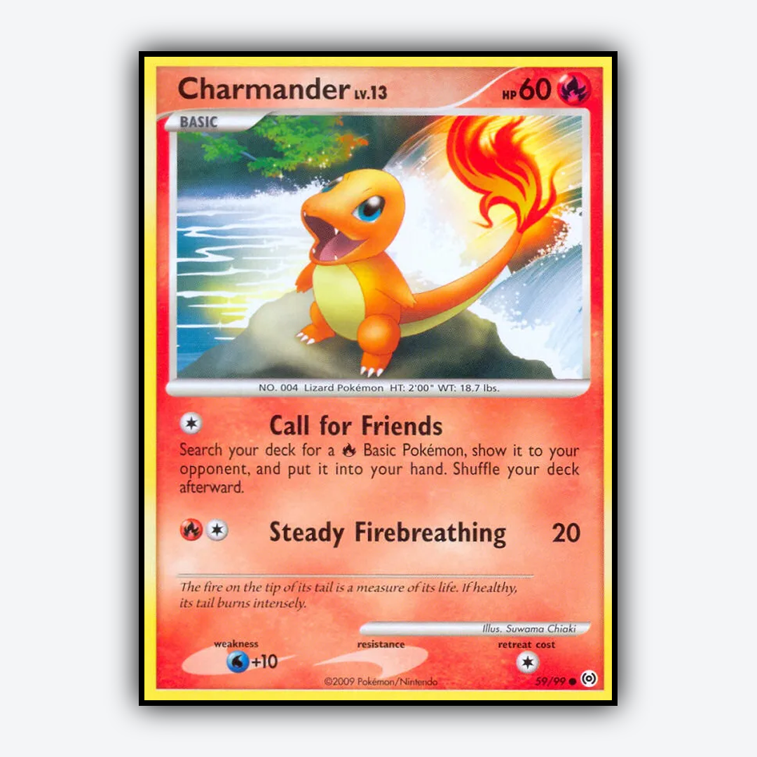 Charmander 059/99 - Arceus Set - Card Rug