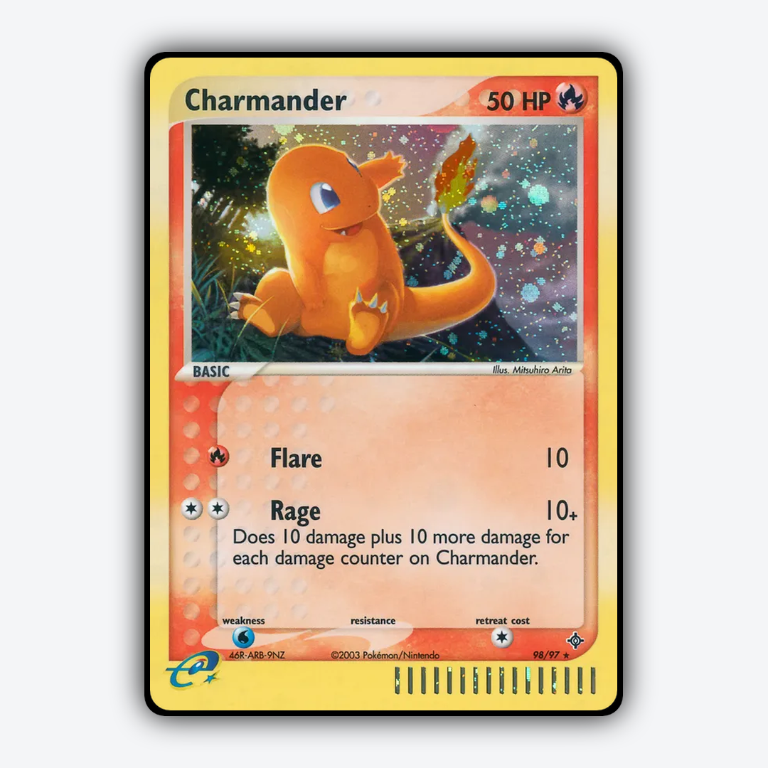 Charmander 098/97 - Dragon Set - Card Rug