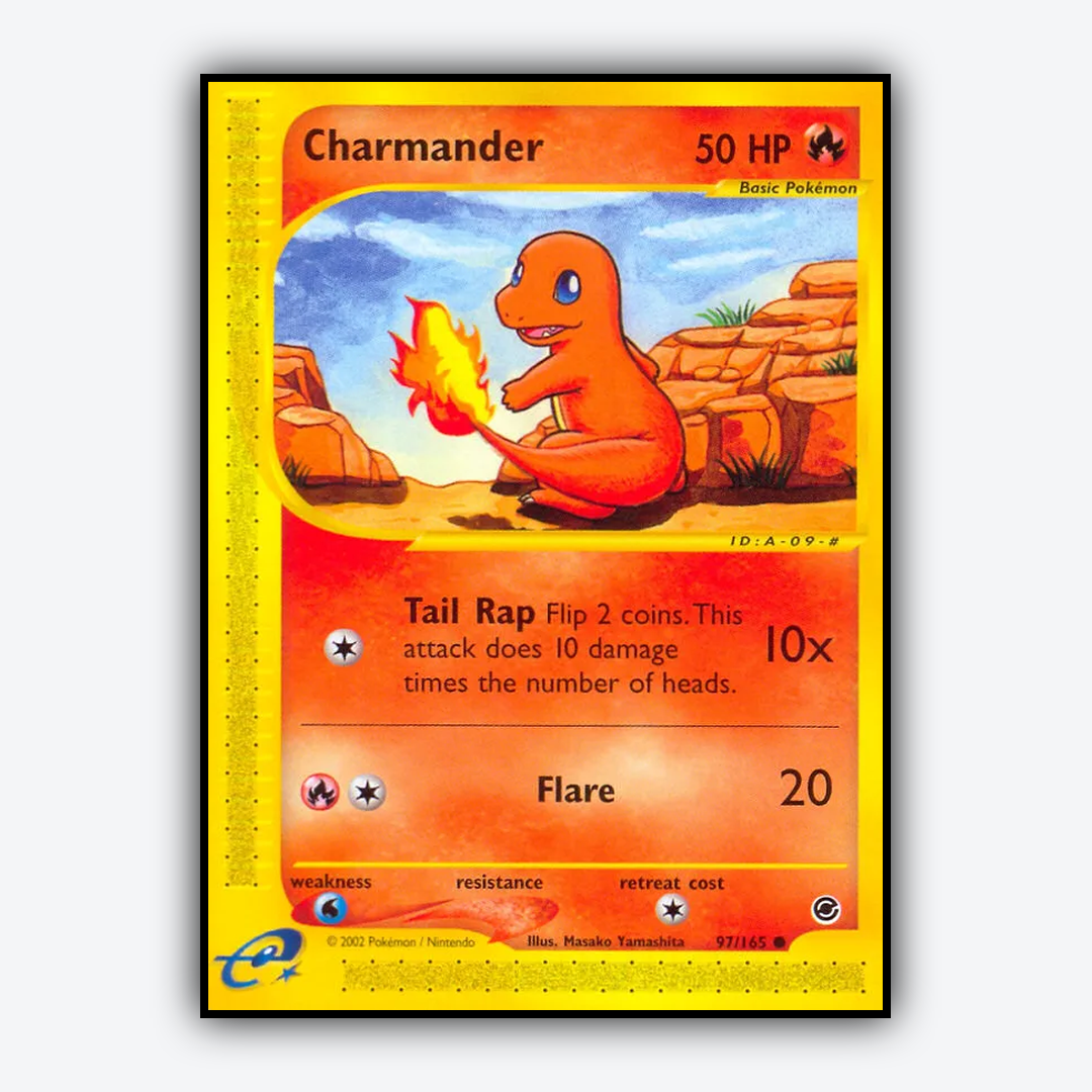Charmander 097/165 - Expedition Base Set - Card Rug