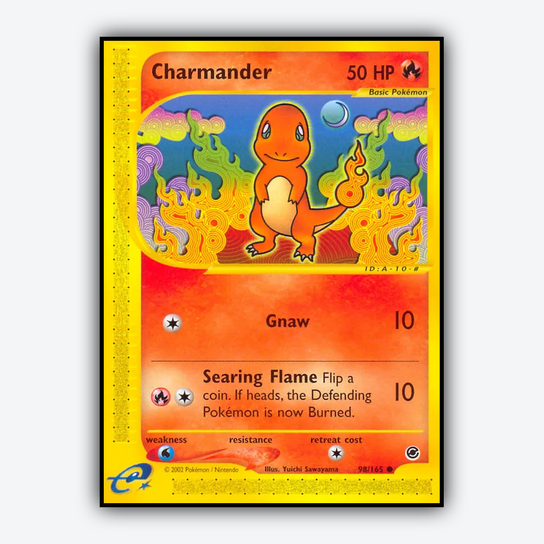 Charmander 098/165 - Expedition Base Set - Card Rug