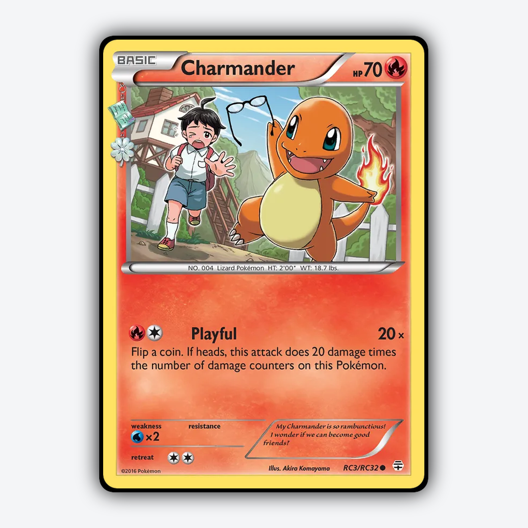 Charmander RC003 - Generations Set - Card Rug