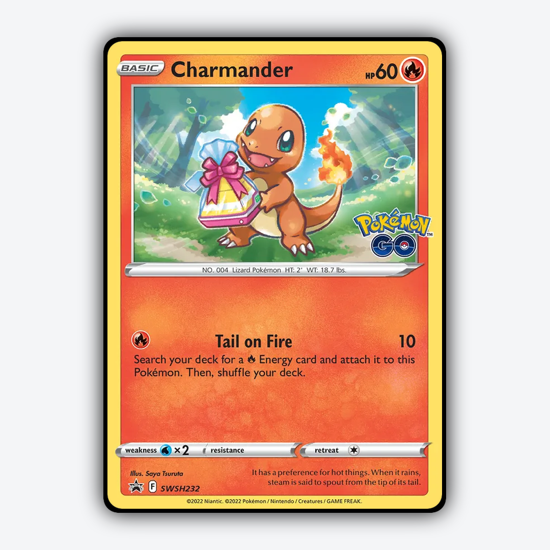 Charmander #232 - SWSH Black Star Promos Set - Card Rug