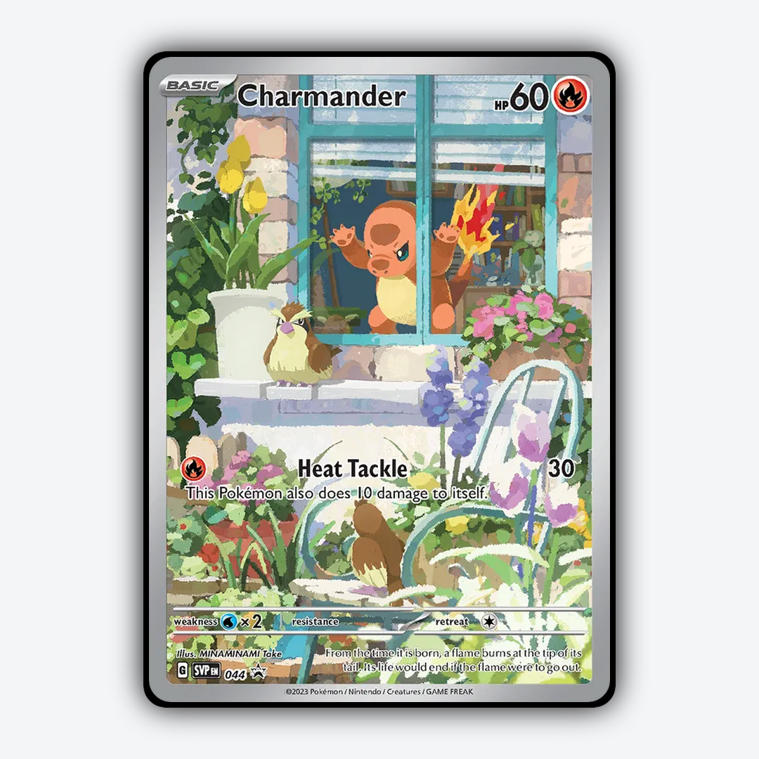 Charmander #44 - Scarlet & Violet Black Star Promos Set - Card Rug