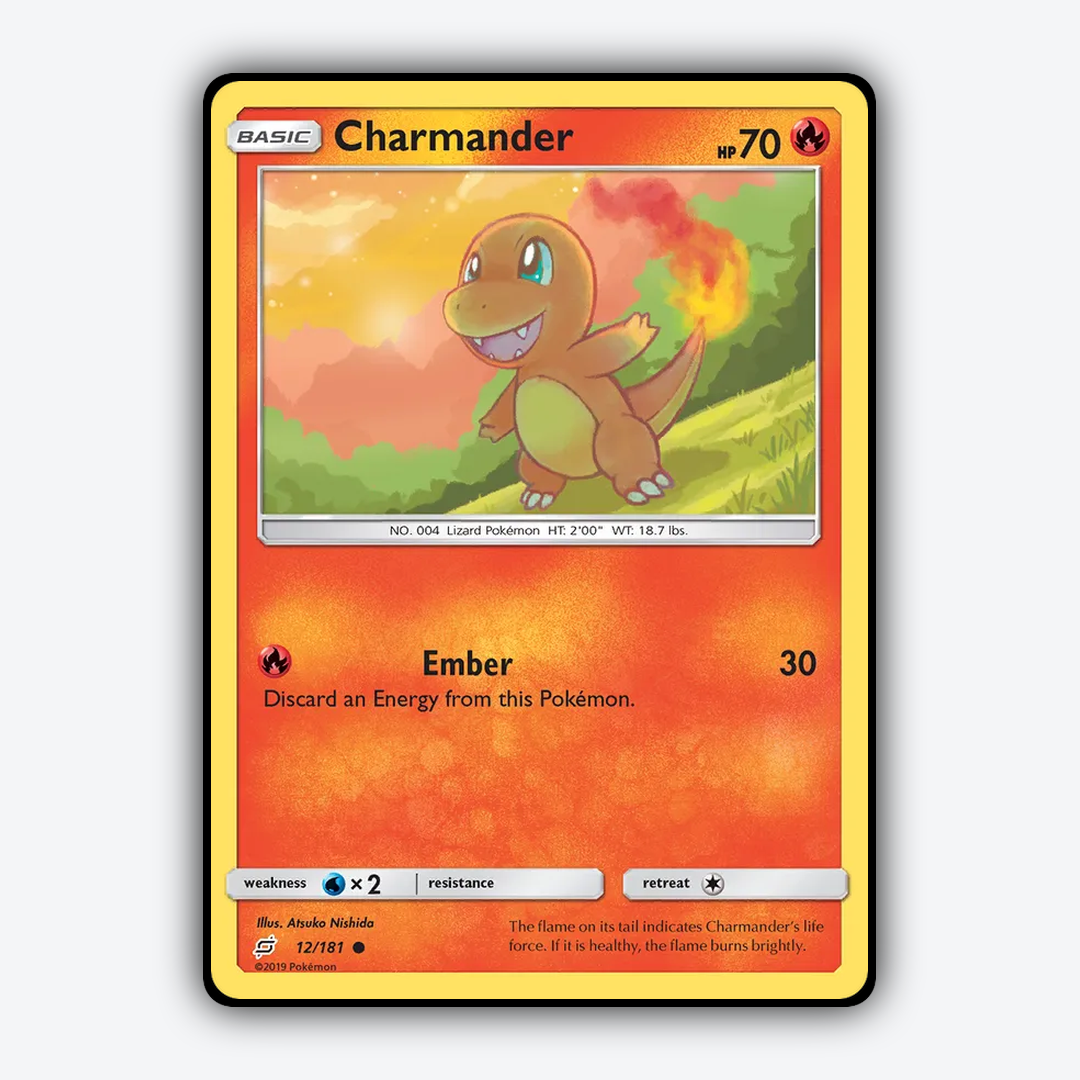 Charmander 012/181 - Team Up Set - Card Rug
