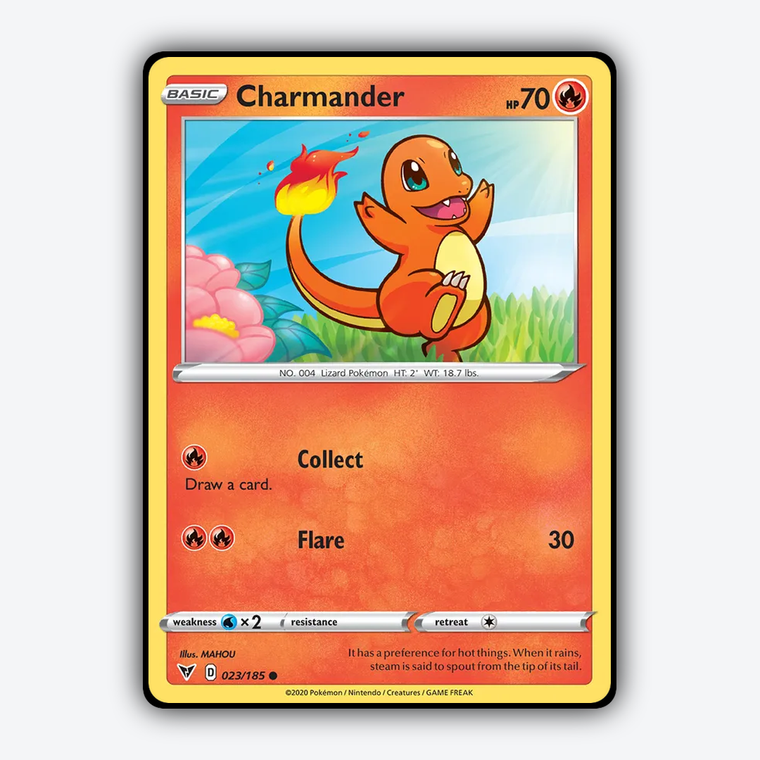 Charmander 023/185 - Vivid Voltage Set - Card Rug