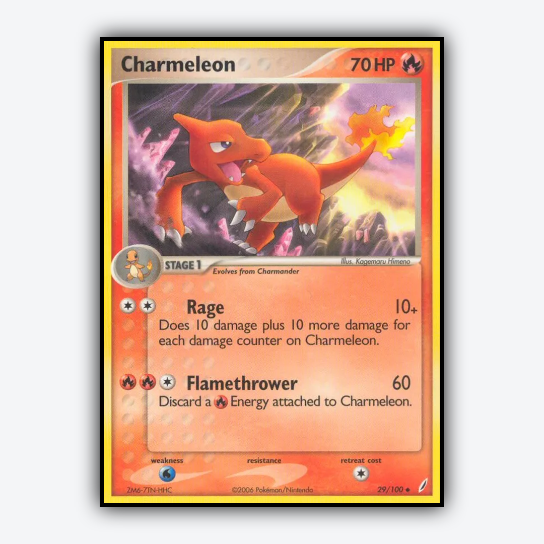 Charmeleon 029/100 - Crystal Guardians Set - Card Rug