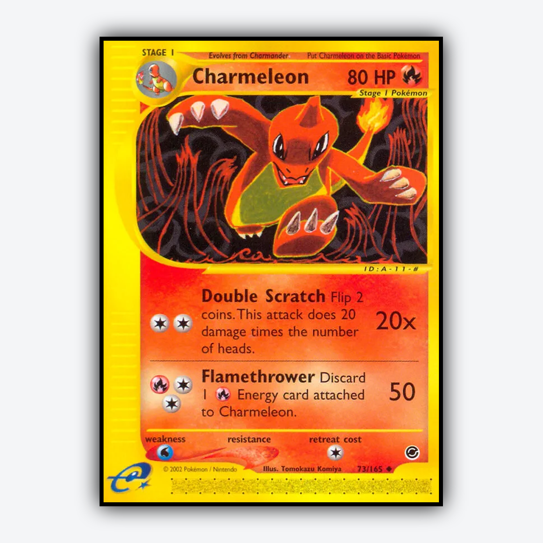 Charmeleon 073/165 - Expedition Base Set - Card Rug
