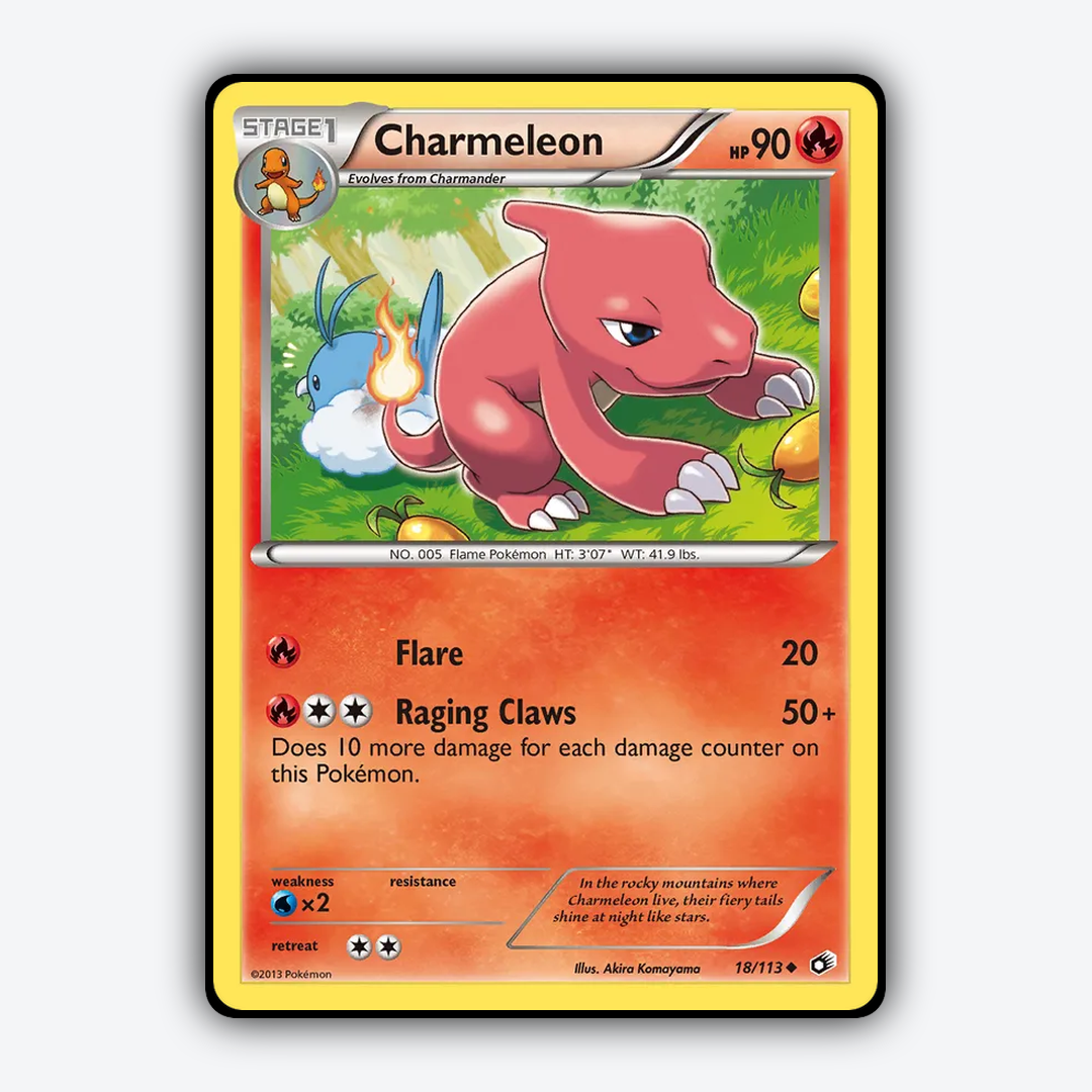 Charmeleon 018/113 - Legendary Treasures Set - Card Rug