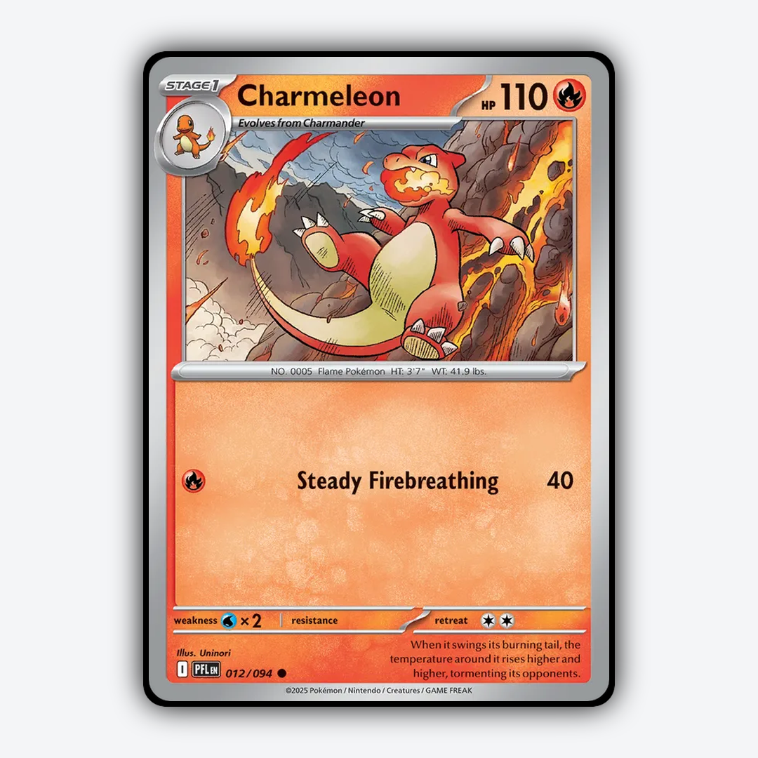 Charmeleon 012/094 - Phantasmal Flames Set - Card Rug