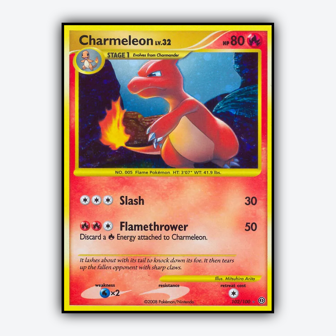 Charmeleon 102/100 - Stormfront Set - Card Rug