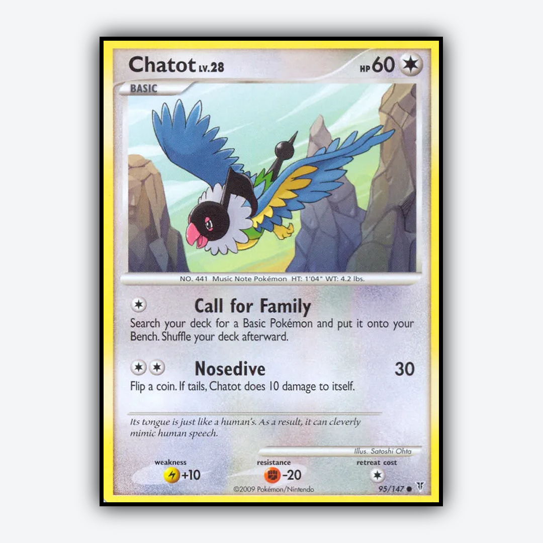 Chatot 095/147 - Supreme Victors Set - Card Rug