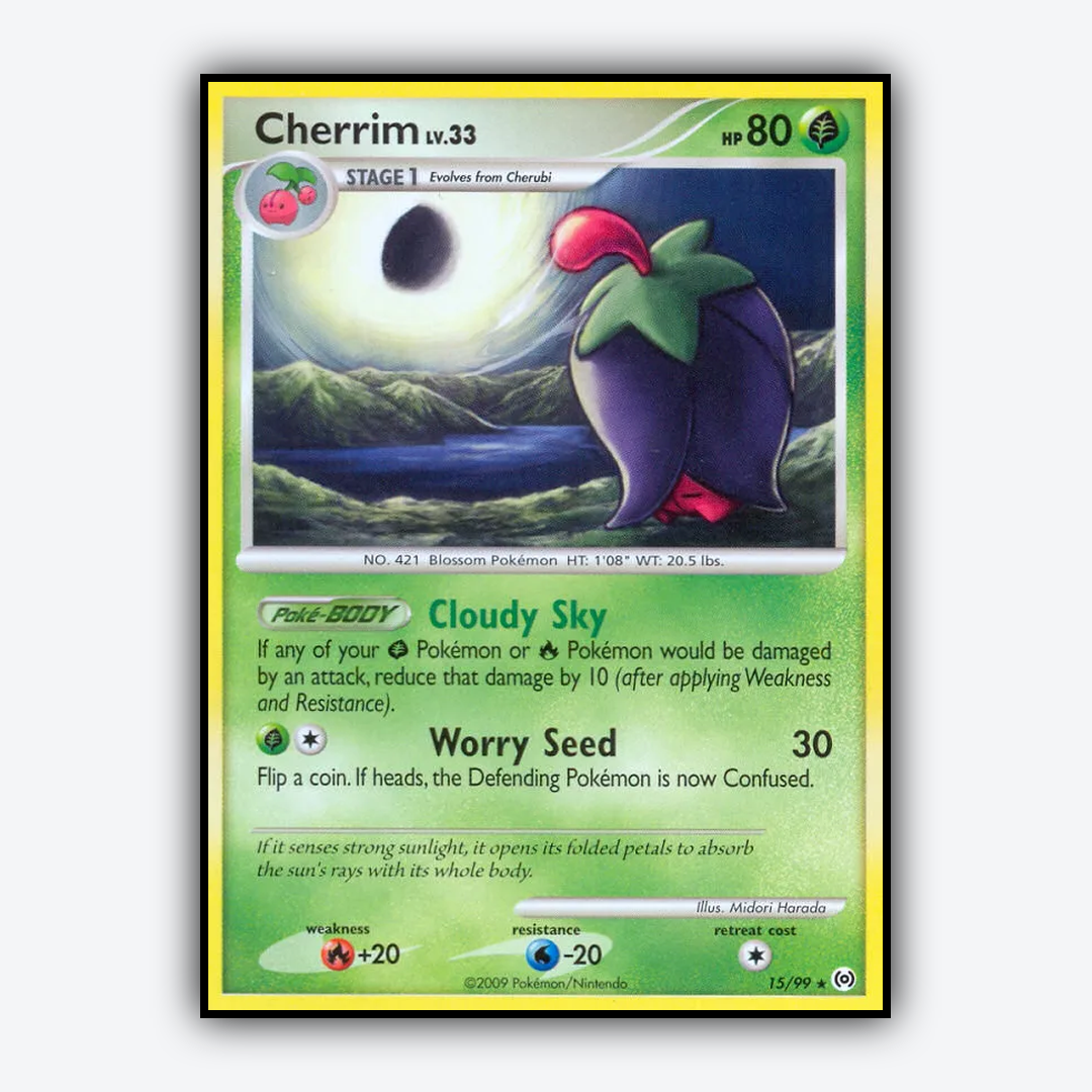 Cherrim 015/99 - Arceus Set - Card Rug