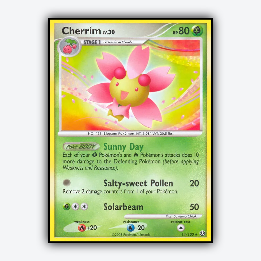 Cherrim 014/100 - Stormfront Set - Card Rug