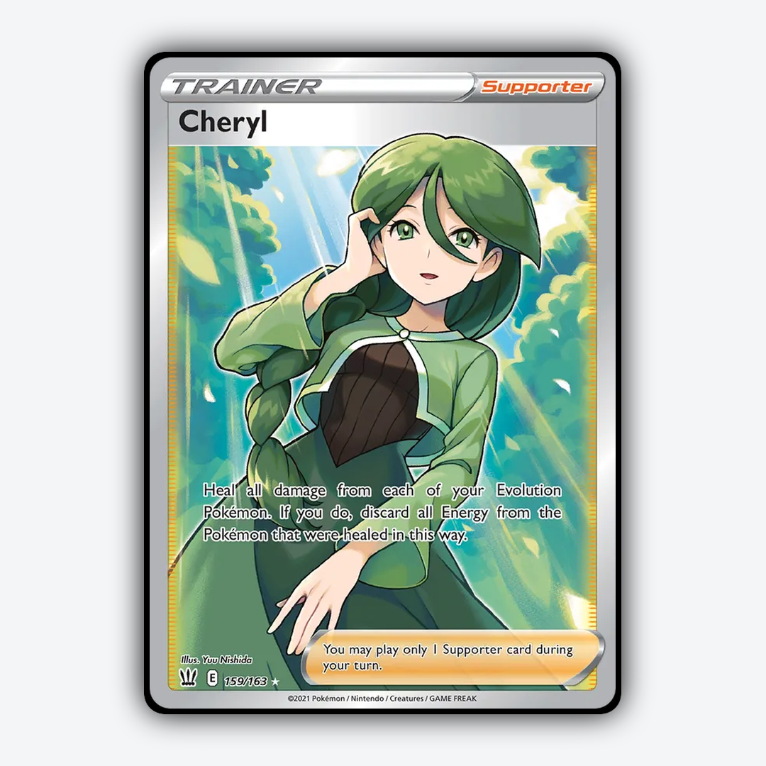 Cheryl 159/163 - Battle Styles Set - Card Rug