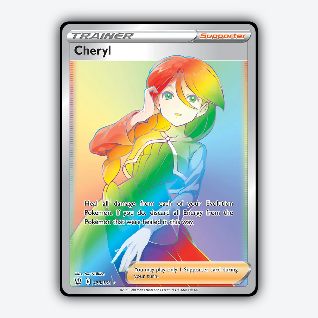 Cheryl 173/163 - Battle Styles Set - Card Rug