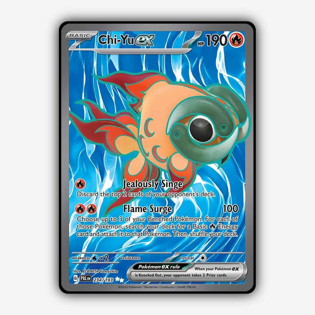 Chi-Yu ex 234/193 - Paldea Evolved Set - Card Rug