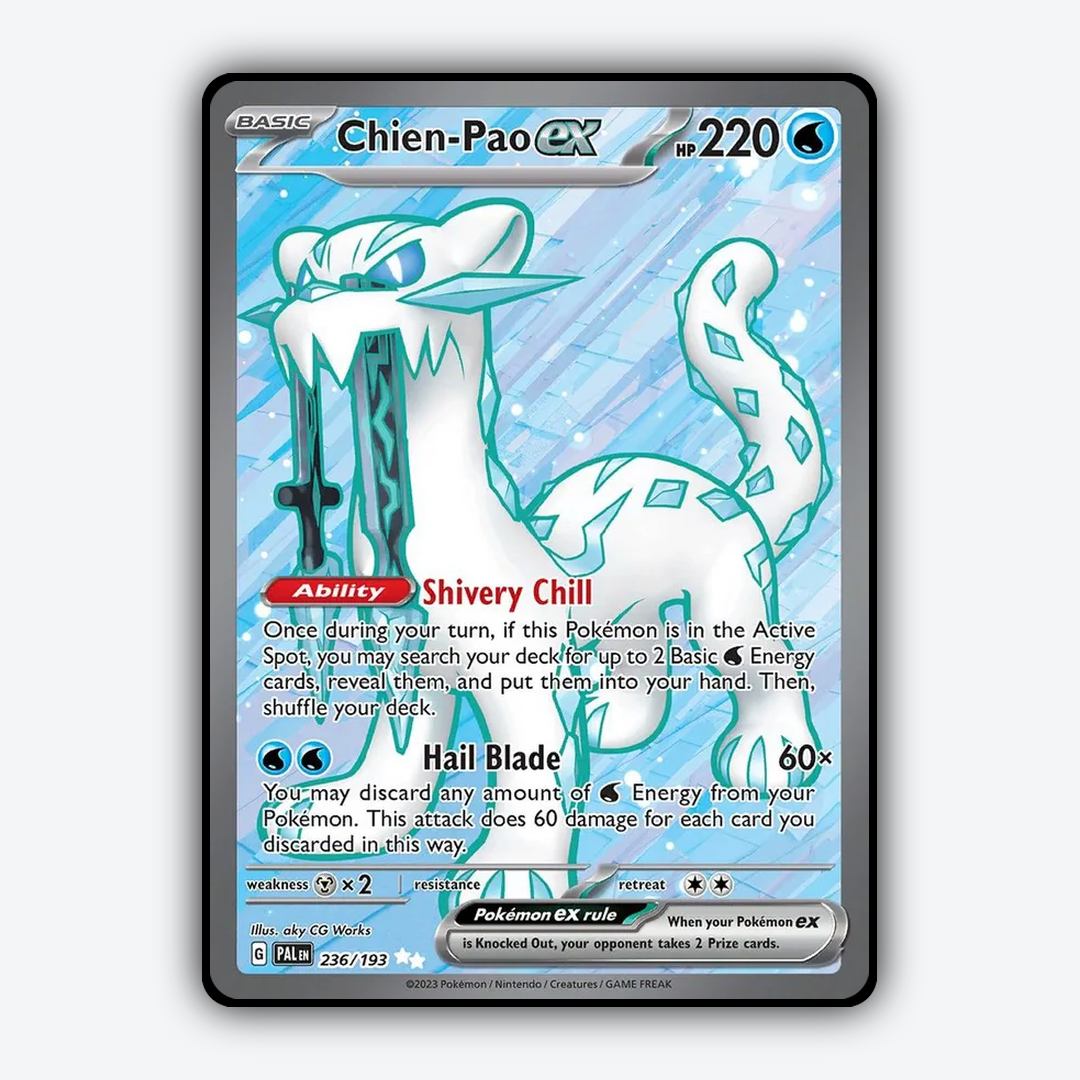 Chien-Pao ex 236/193 - Paldea Evolved Set - Card Rug