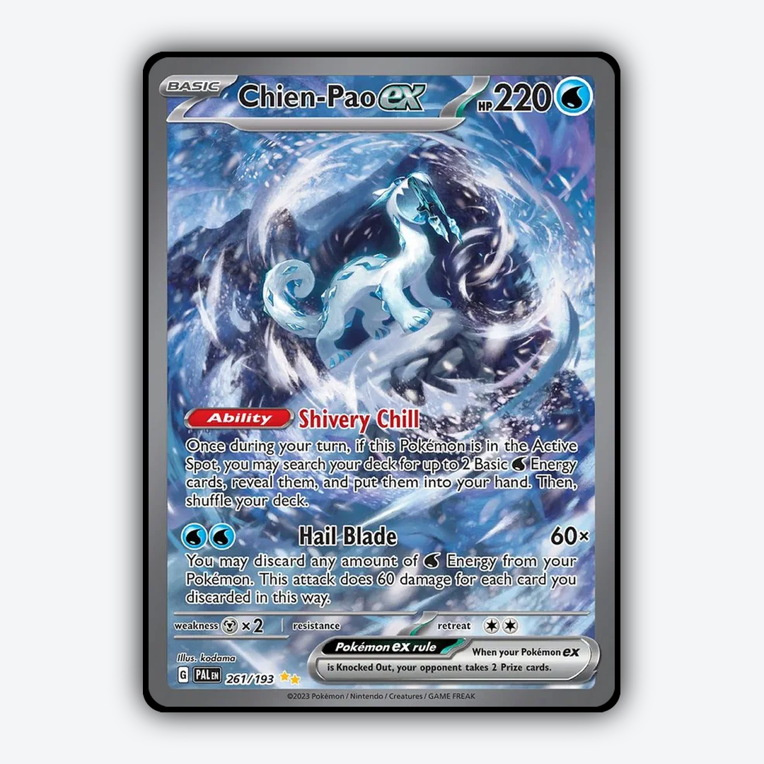 Chien-Pao ex 261/193 - Paldea Evolved Set - Card Rug