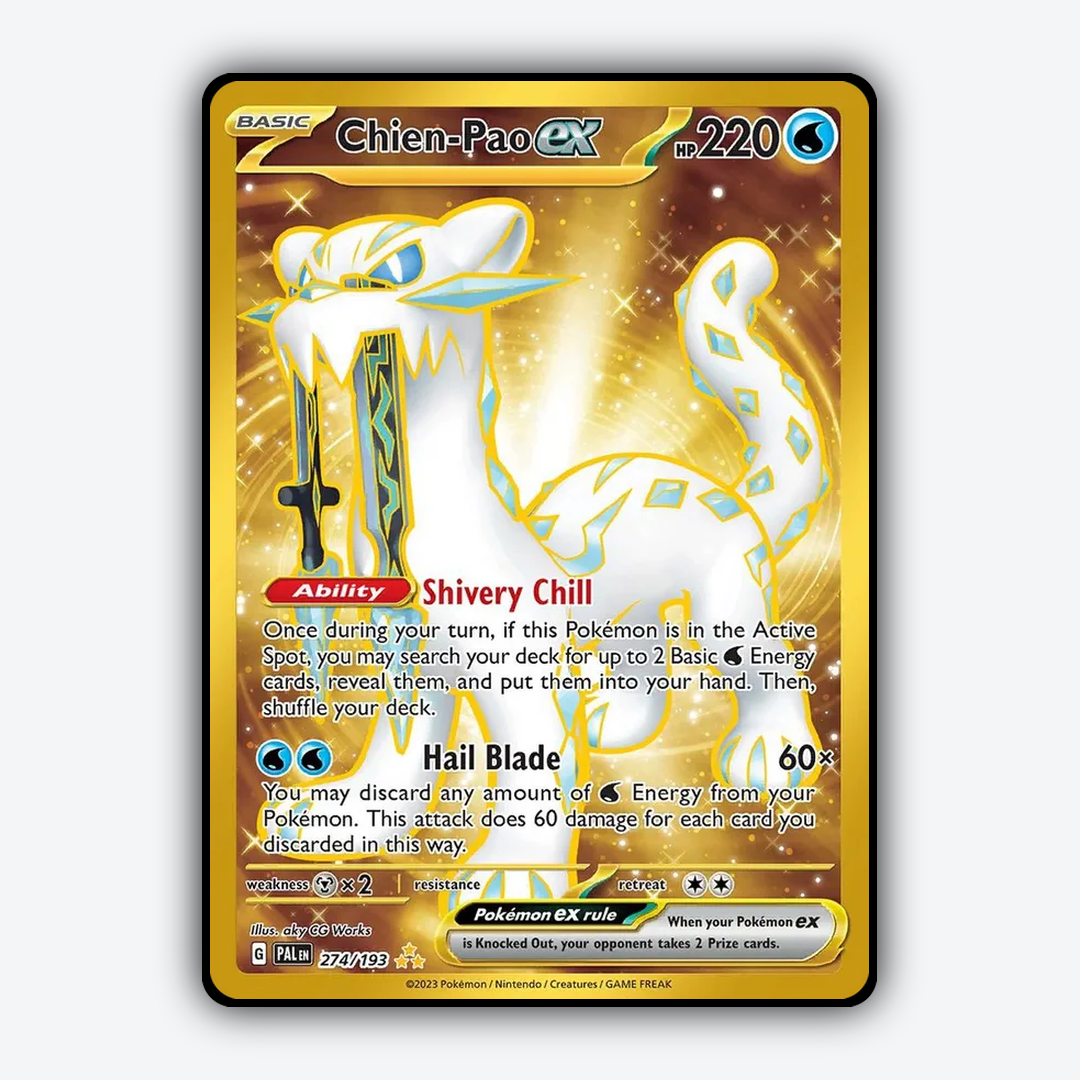 Chien-Pao ex 274/193 - Paldea Evolved Set - Card Rug