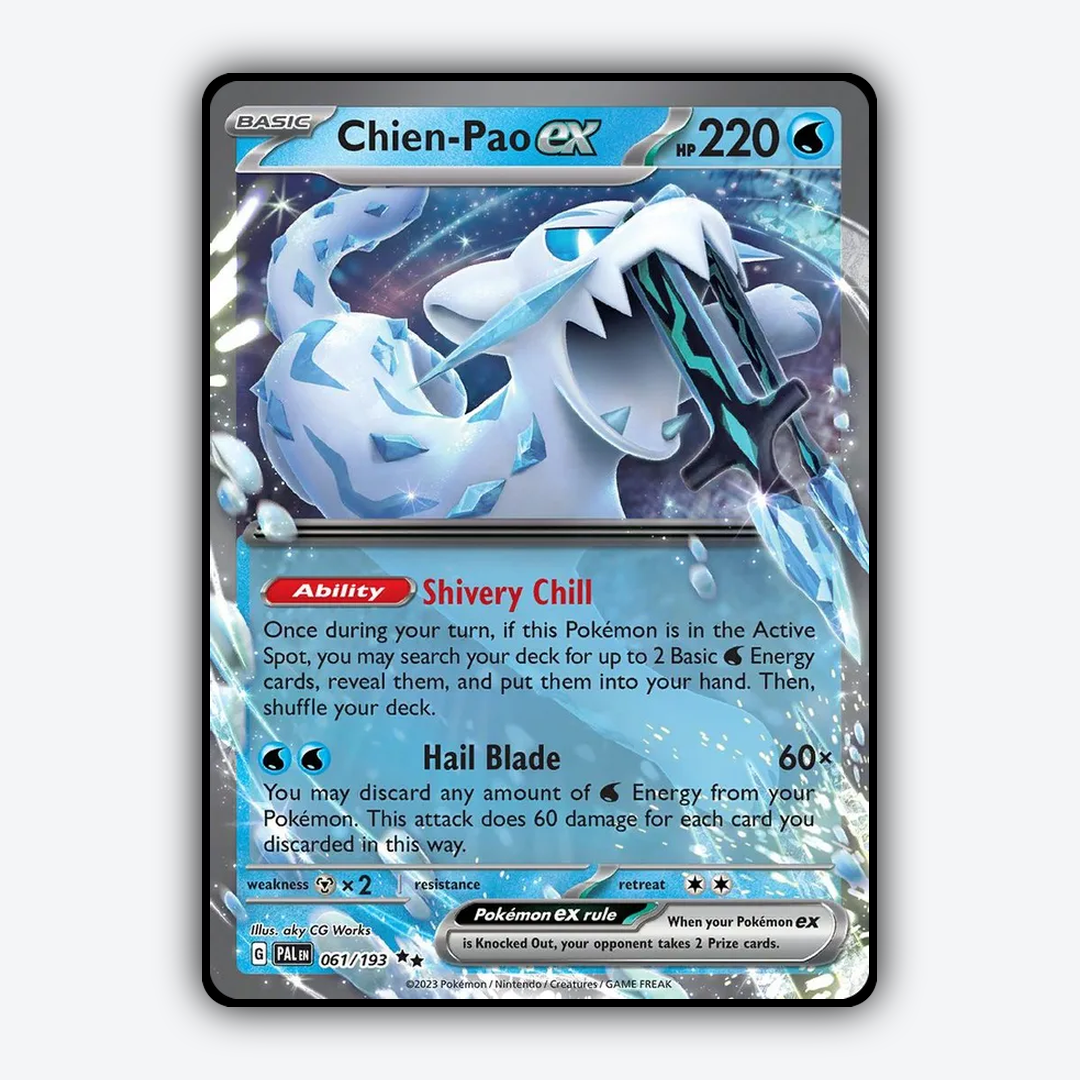 Chien-Pao ex 061/193 - Paldea Evolved Set - Card Rug