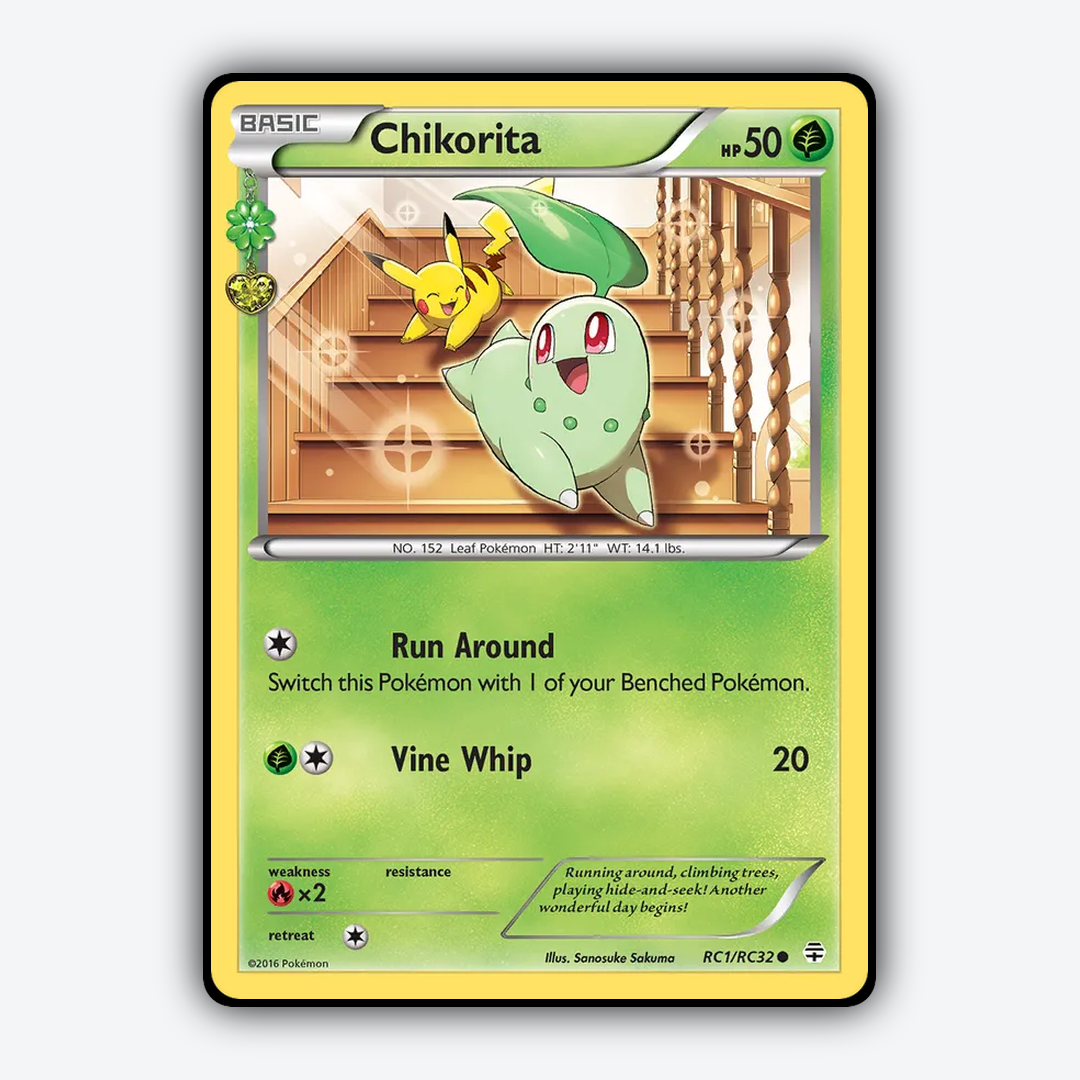Chikorita RC001 - Generations Set - Card Rug
