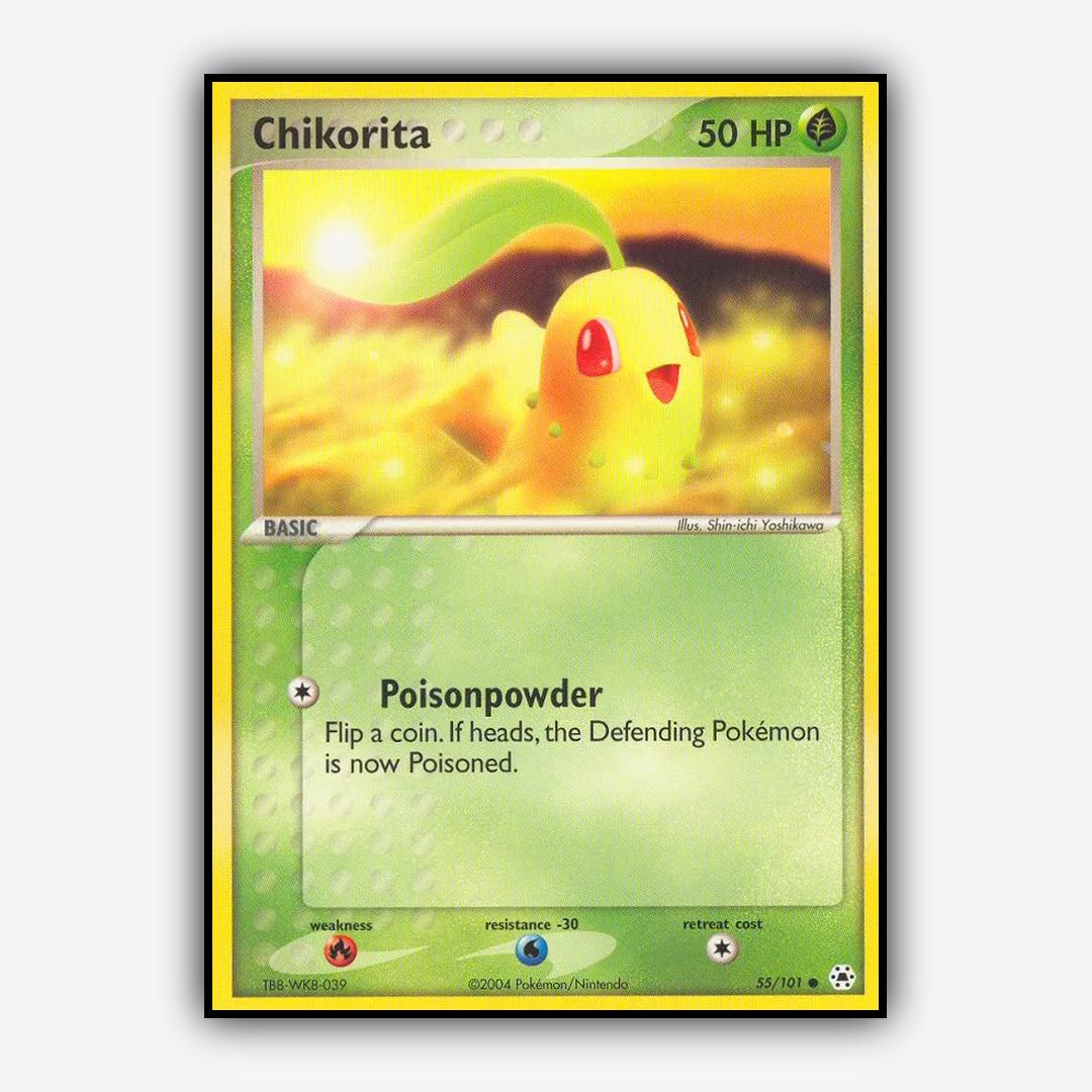 Chikorita 055/101 - Hidden Legends Set - Card Rug