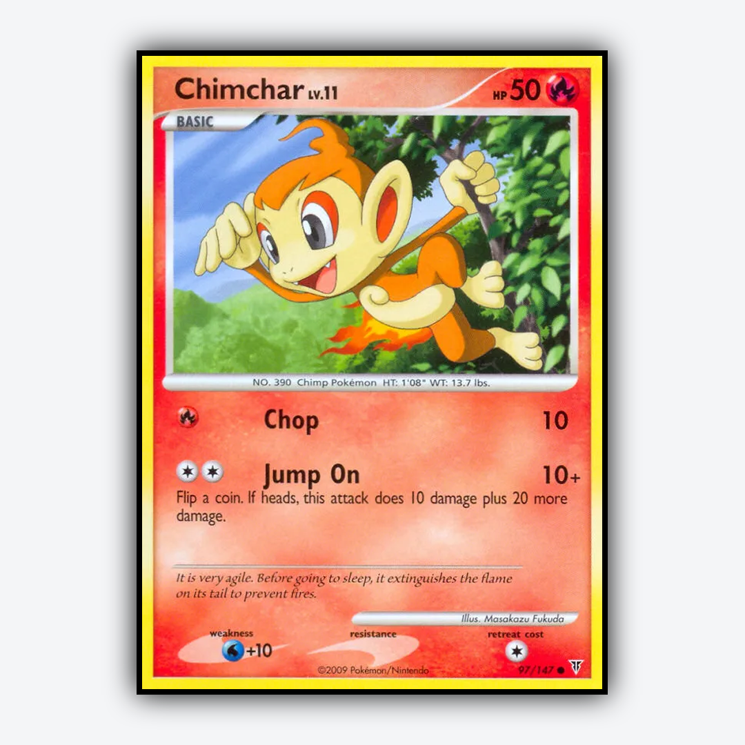 Chimchar 097/147 - Supreme Victors Set - Card Rug