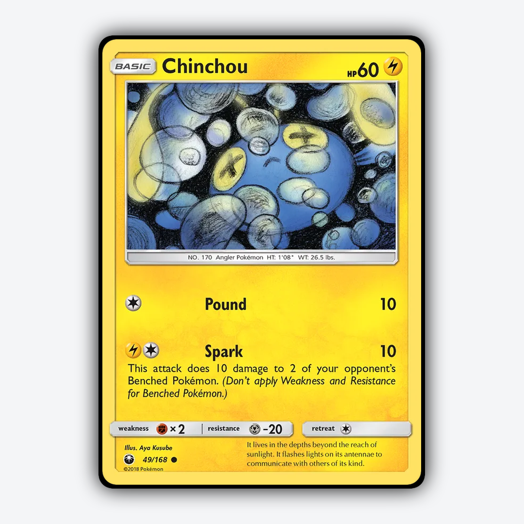 Chinchou 049/168 - Celestial Storm Set - Card Rug