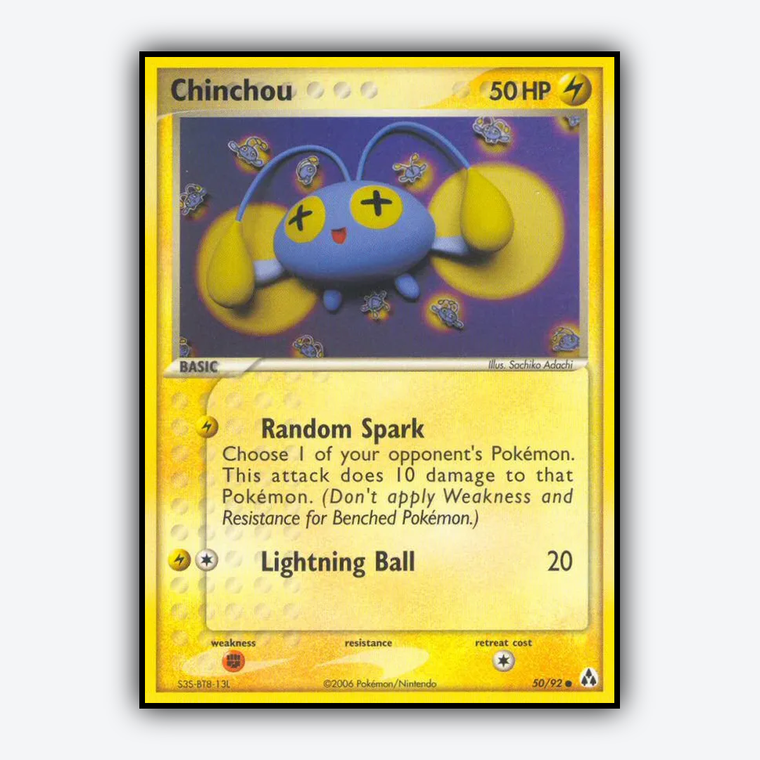Chinchou 050/92 - Legend Maker Set - Card Rug