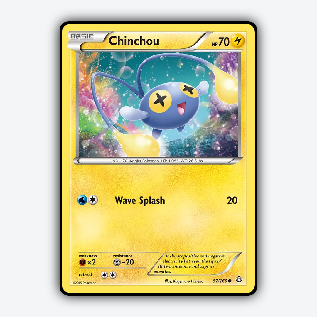 Chinchou 057/160 - Primal Clash Set - Card Rug