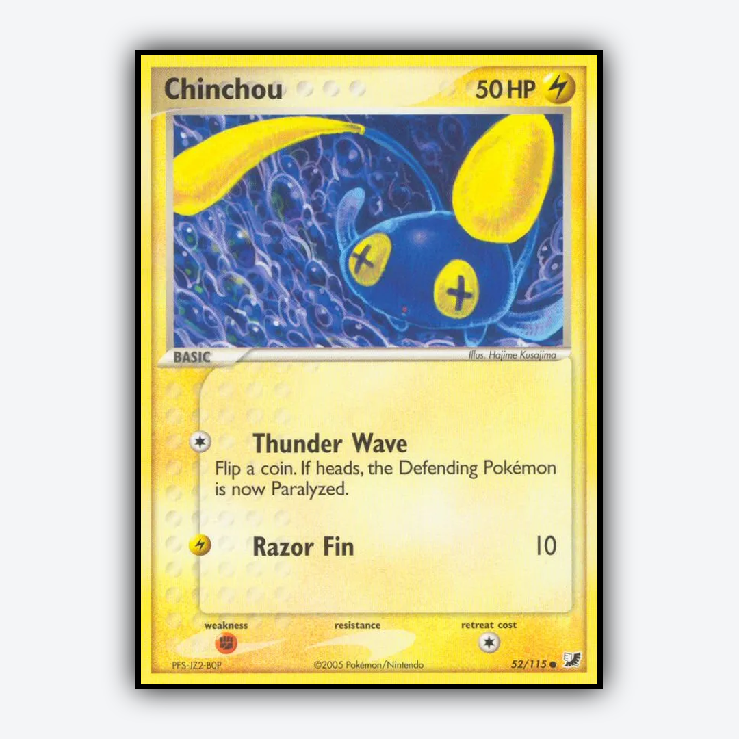 Chinchou 052/115 - Unseen Forces Set - Card Rug