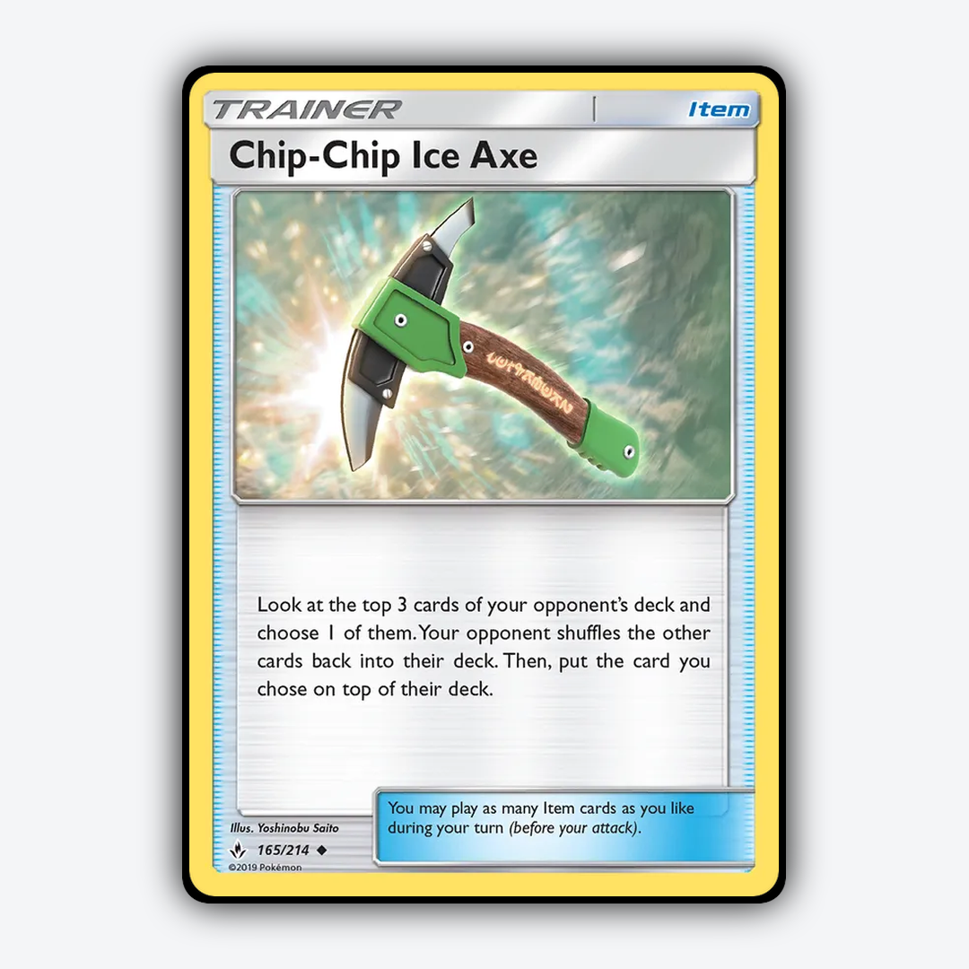 Chip-Chip Ice Axe 165/214 - Unbroken Bonds Set - Card Rug