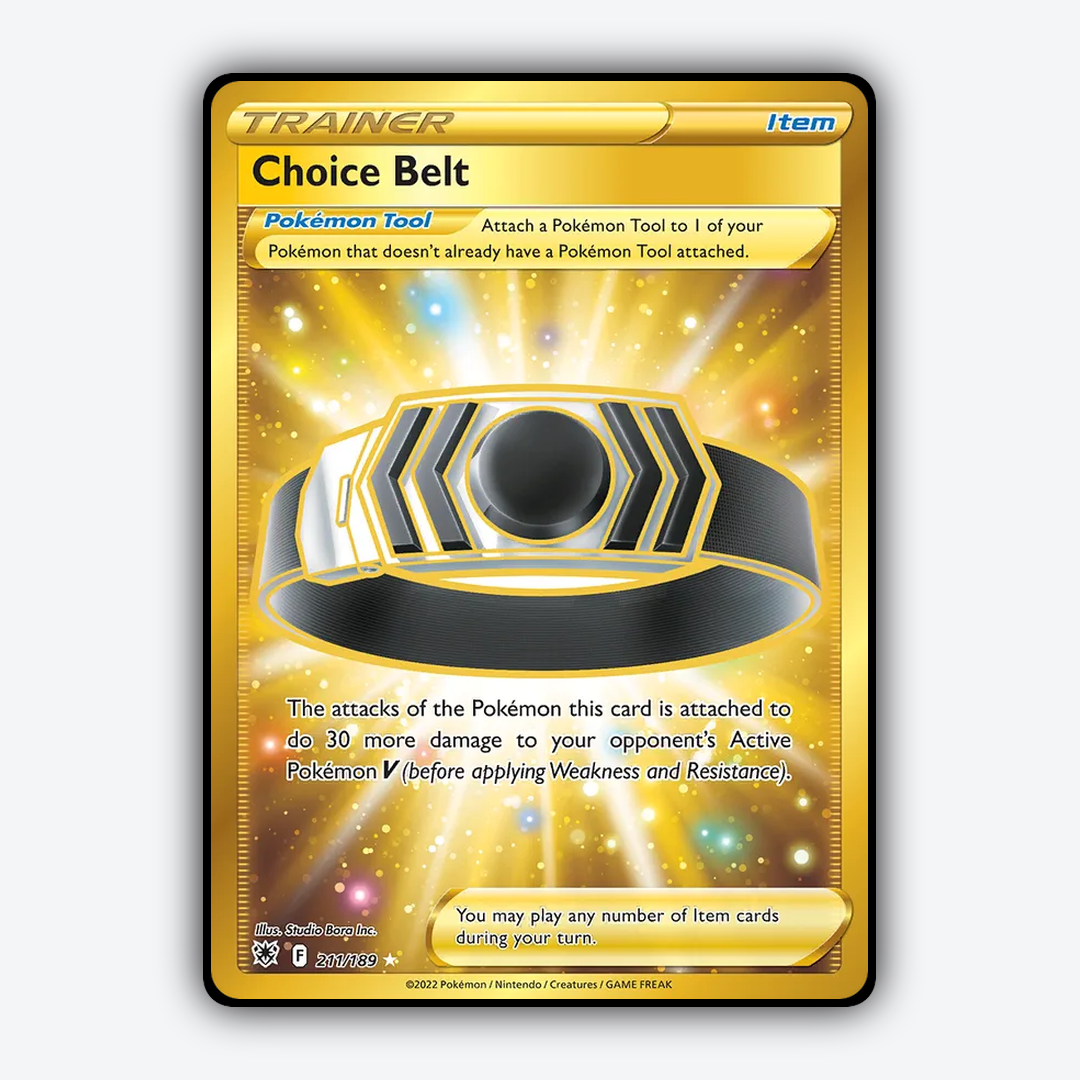 Choice Belt 211/189 - Astral Radiance Set - Card Rug