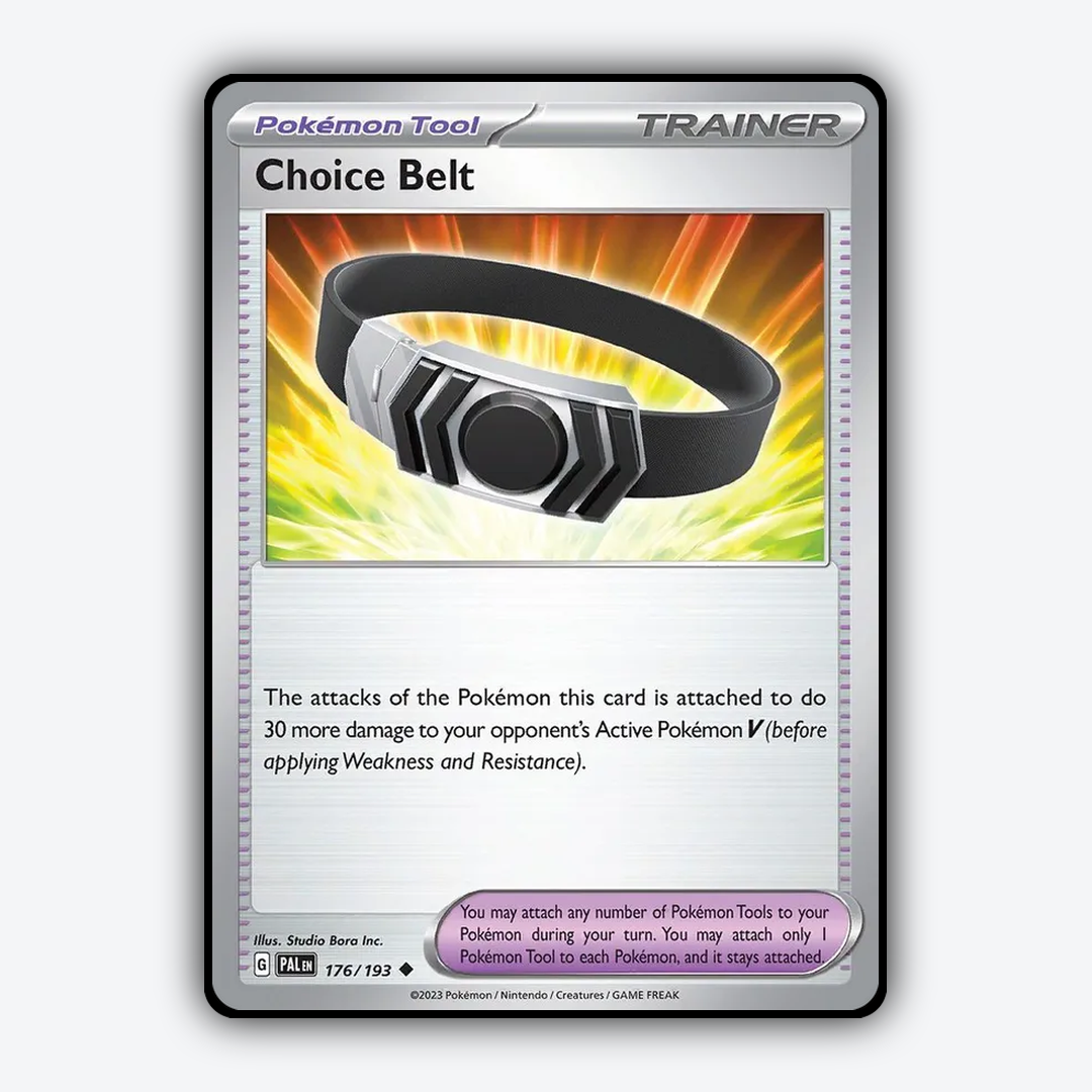 Choice Belt 176/193 - Paldea Evolved Set - Card Rug